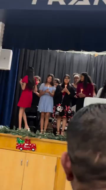 That girl is more composed than any adult I know