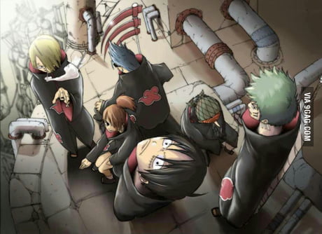 Straw hat Pirates as Akatsuki ninja 