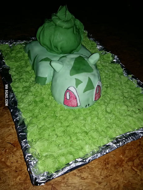 bulbasaur cake - Pesquisa Google | Tortas temáticas, Tortas de pokemon,  Pastel de pokemon