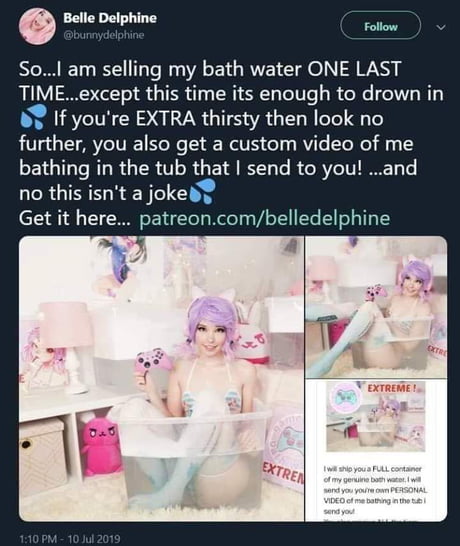 Belle Delphine made a silly choice - Imgflip