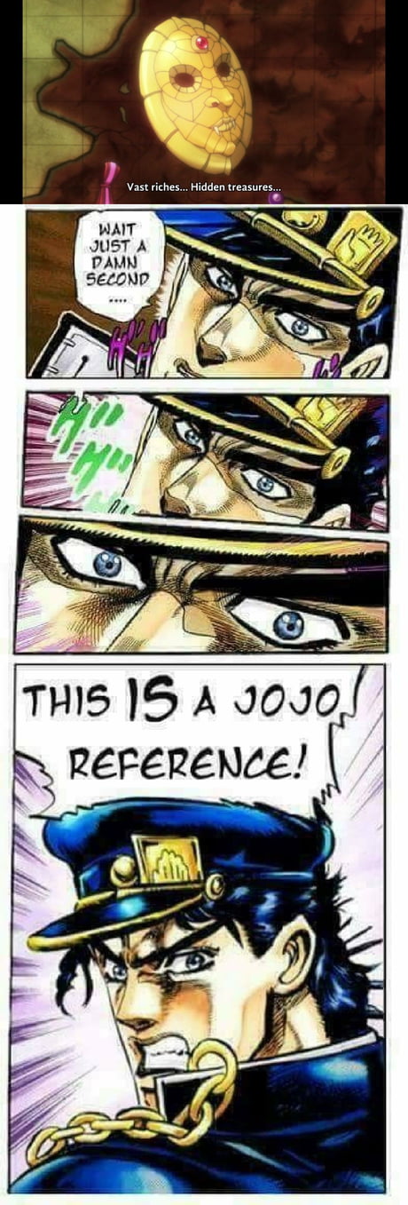 Was reading manga, and saw this jojo reference - 9GAG