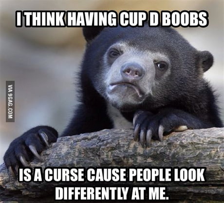 My sister told me, they're like melons with raisins on it. - 9GAG