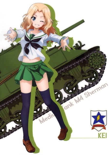 Pin by SAM on GuP, Girls und Panzer | Manga girl, Character design girl,  Cute anime character