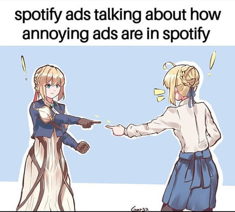 its okay if that ads using cute anime's girl voice  9gag