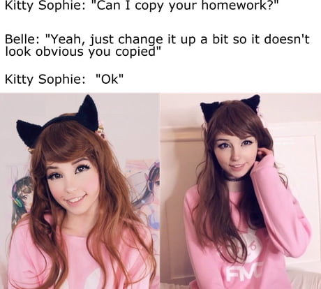 Best Funny belle delphine Memes - 9GAG