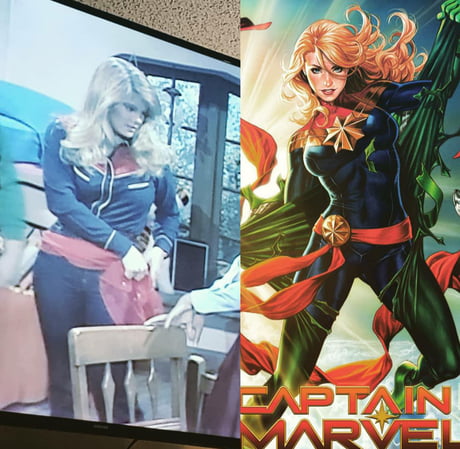Blair From The Facts Of Life Is A Dead Ringer For Captain Marvel Here 9gag