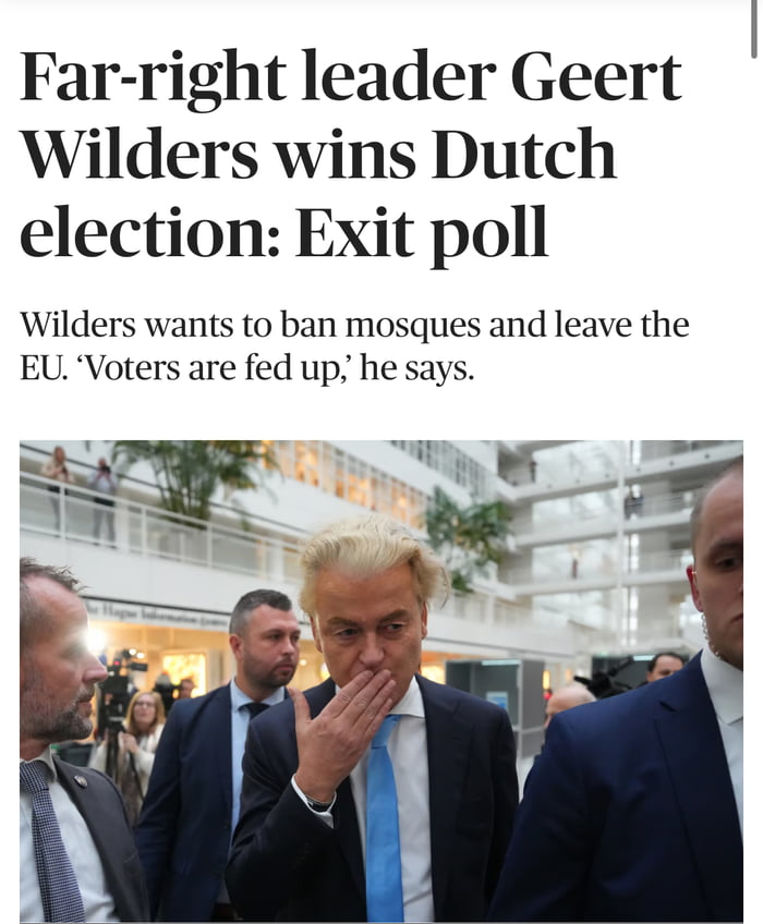 I hope he is successful, good luck Dutch people! 9GAG