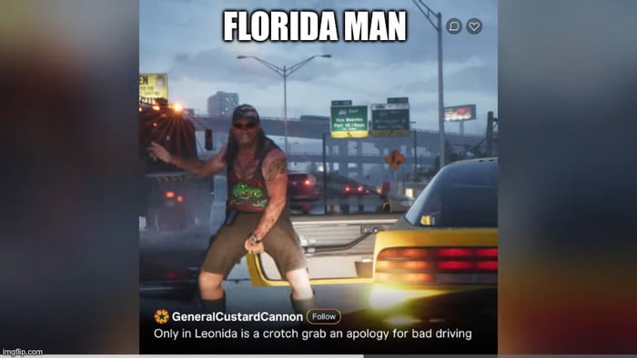 Florida Man Spotted In Gta Vi Trailer Gag