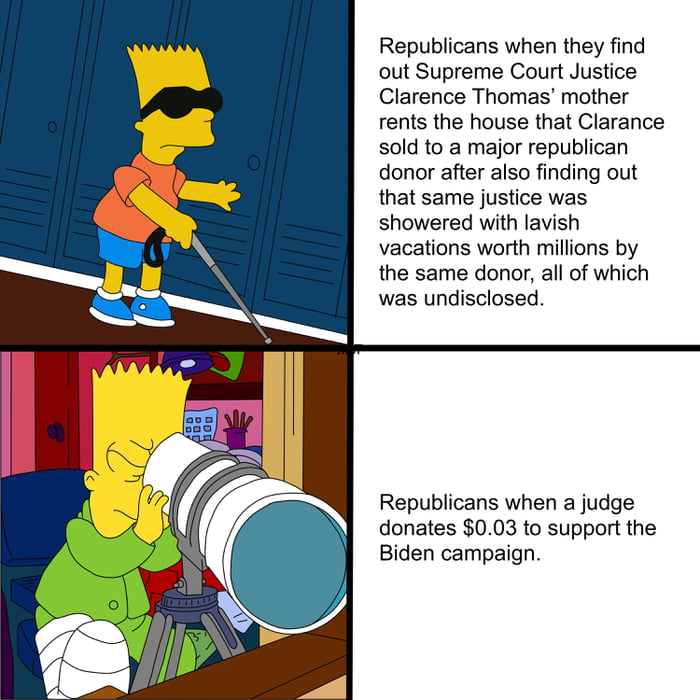 Democrats Follow Standards. Republicans Double Them. - 9GAG