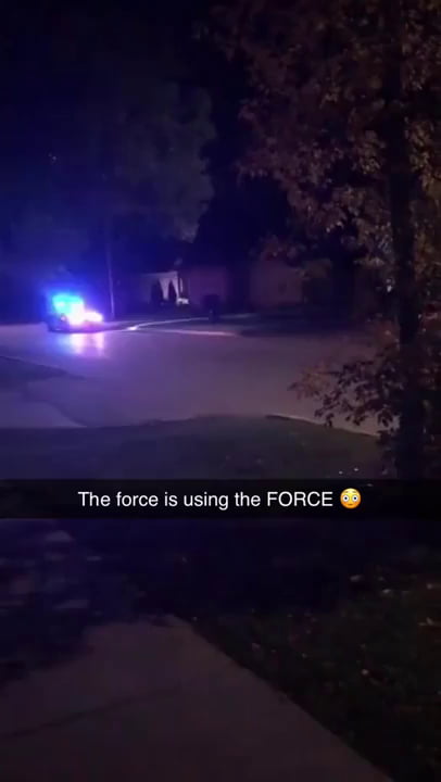 The force is strong