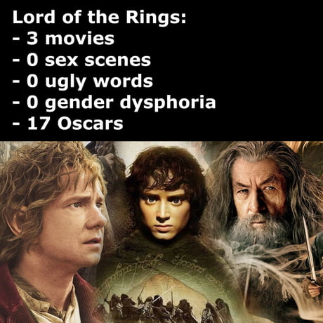 The Lord of the Rings - 1 cast, 3 movies, 17 Oscars.