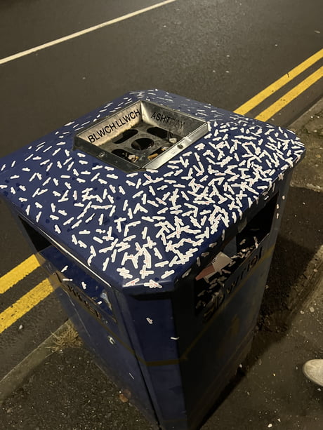 These are disposable vape stickers. Glad I stopped this shit. Breath air -  9GAG