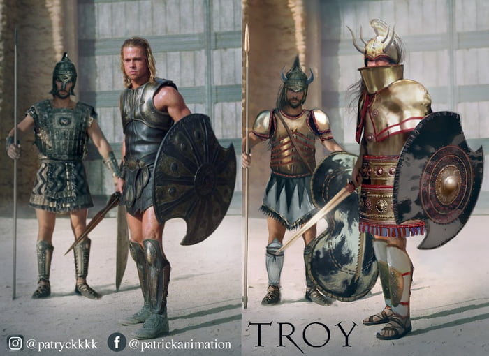 What achilles and hector might have actually looked like based on