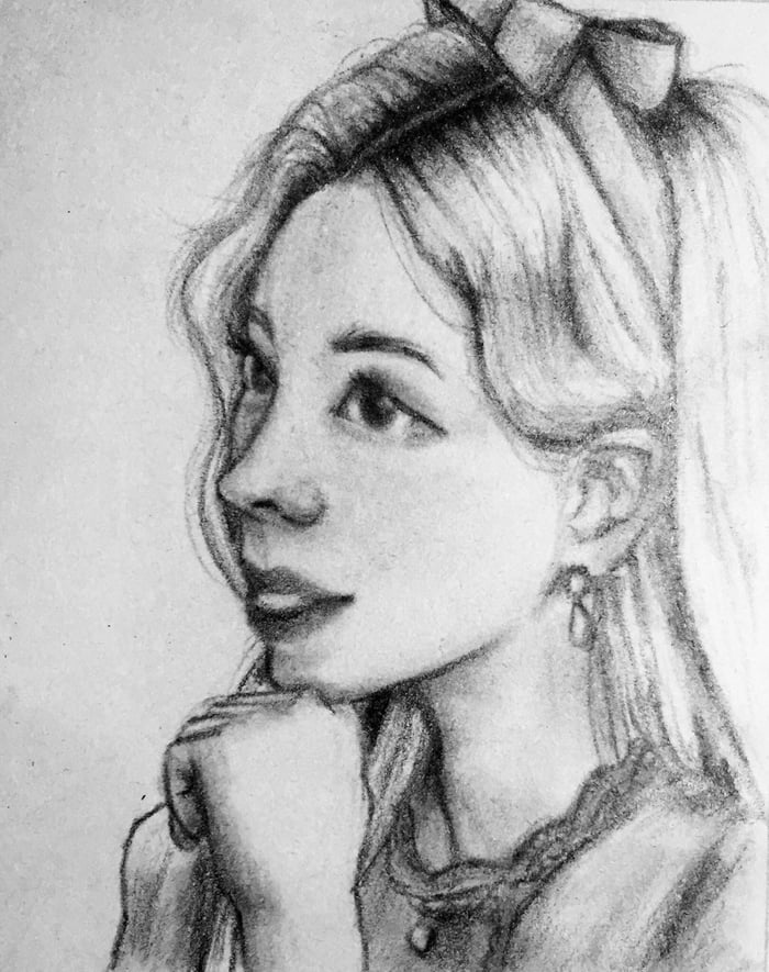 Photo : Dahyun fan art sketch