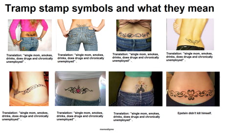 Tramp Stamps Decoded. 9GAG