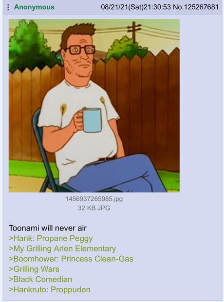 Is best anime  King of the Hill  Know Your Meme