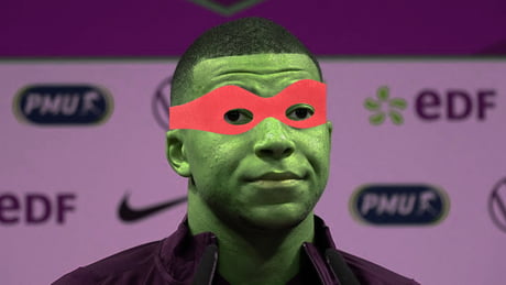 After Todays Match Mbappe Went On To Become A Ninja Turtle 9gag