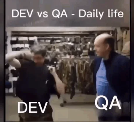 Dev vs QA - 9GAG