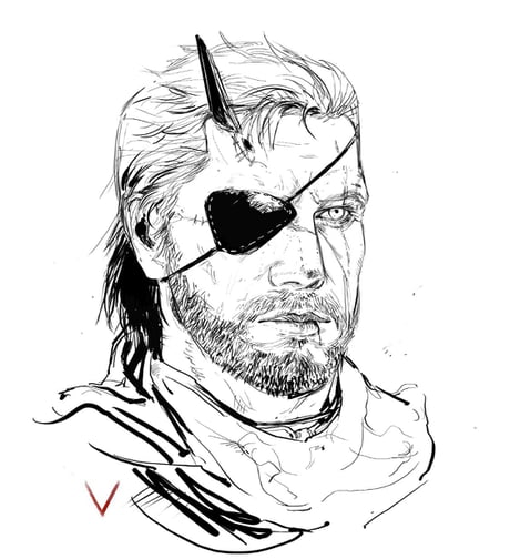 Ai Generated Art From My Metal Gear Sketch by karl2db on DeviantArt