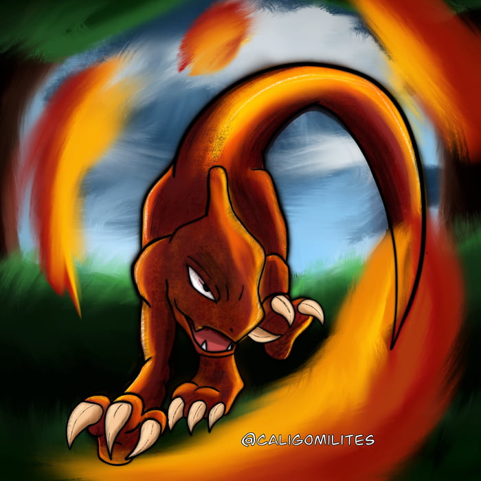 Dark Charmeleon from TCG (OC) 9GAG