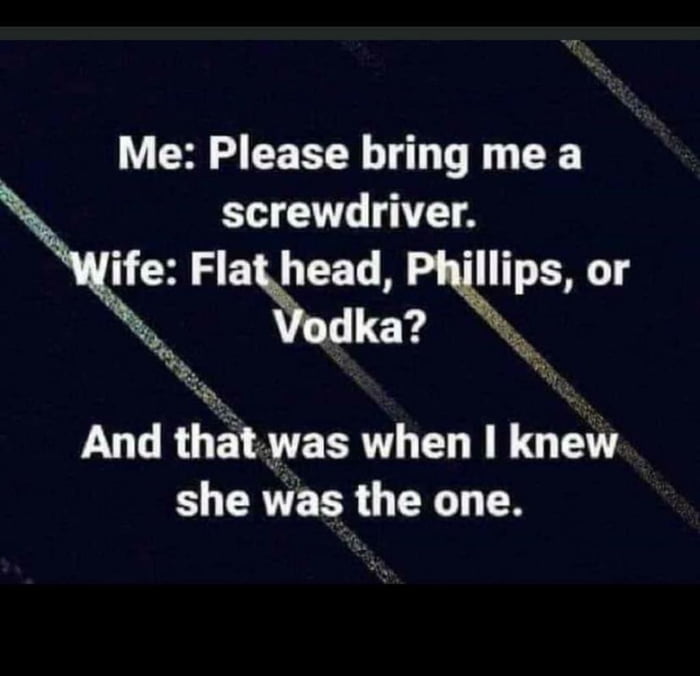 She is the one