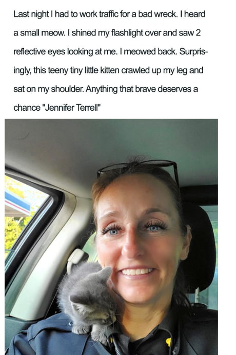 Found her new best friend.