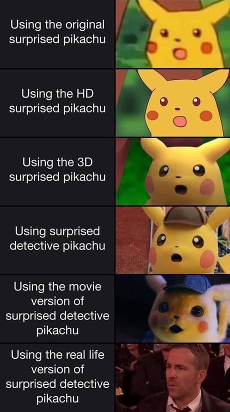 Insert surprised pikachu meme here - 9GAG