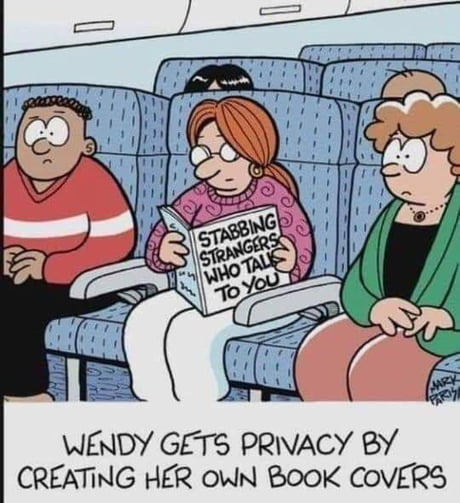 How to avoid talking to strangers
