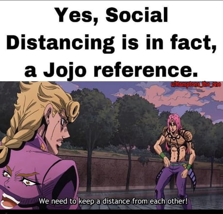 Is that a JoJo reference?! - 9GAG