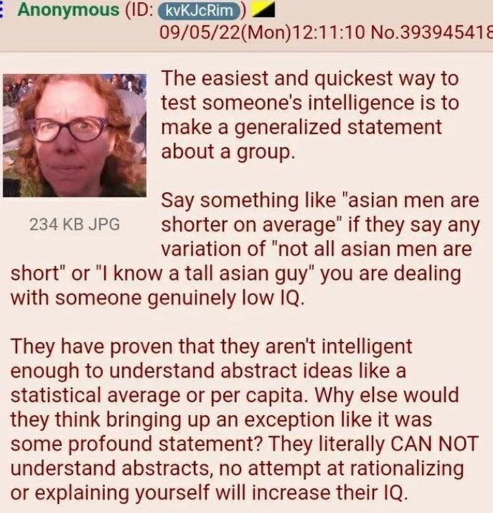 Based and correct take.
