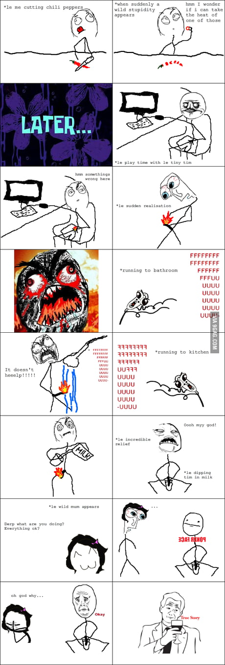 My first attempt at rage comics - 9GAG