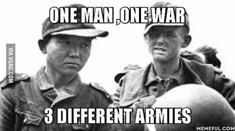 Yang Kyoungjong Started For Imperial Japanese Army Got Captured By Red Army Sent To Europe Got Captured By Nazis Fought For All Of Them 9gag