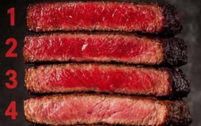 How do you prefer your steak sir?