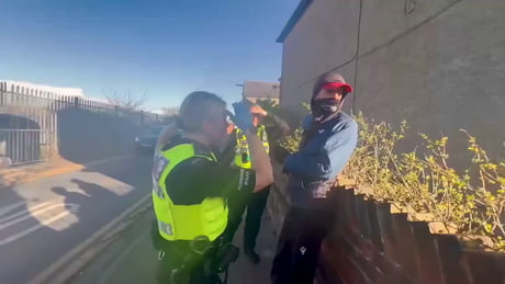 Woman is harassed in her own home. Police ignores the incident. When she announces going to the press, she is threatened with arrest. Citizen journalist ActivePatriotUK, publicizes the case, is arrested, phone confiscated, and is prohibited speaking public for 3 months.