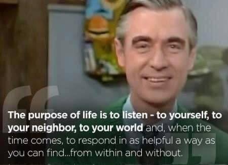 Mr. Rogers quote of the week 🙂 - 9GAG