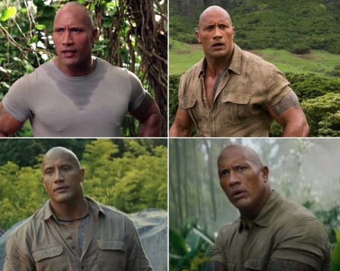 These pictures are from 4 different movies