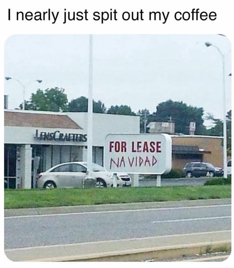 For Lease Navidad, I'm dead