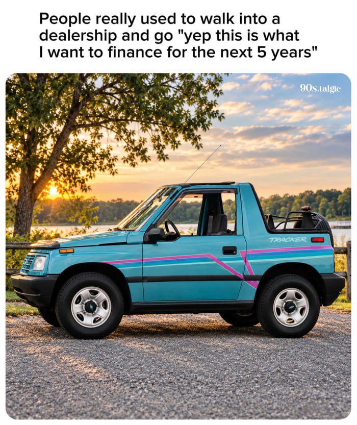 Peak aesthetic choices were clearly different back then