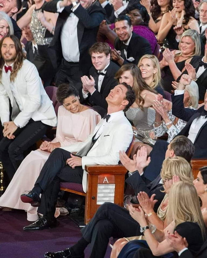The moment Matthew McConaughey got his Oscar.