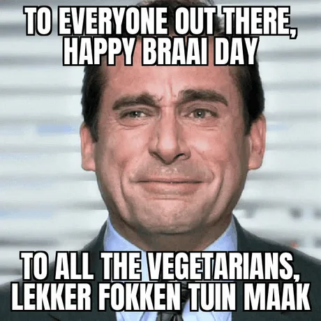 Braai Day Memes 🄳 🄼🄰🄽 ™ در X: «@KwaggaBoucher