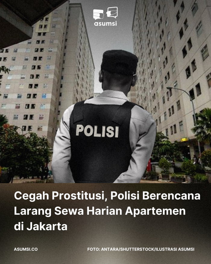 Prostitusi Itu Jadikan Pajak Aja Bukan Untuk Cegah Sewa Apartemen Atau ...