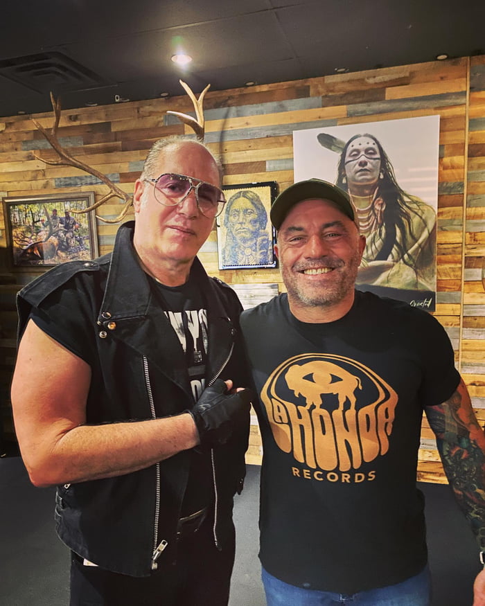 Andrew Dice Clay and Joe Rogan. 9GAG