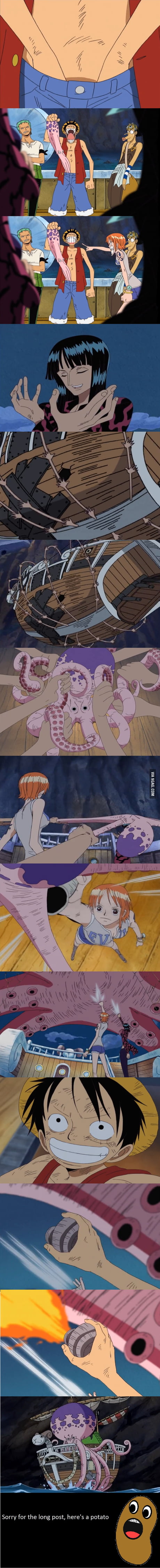 Oh The Poor Octopus One Piece Episode 6 9gag