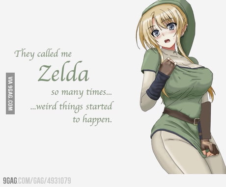 When someone calls link Zelda - 9GAG