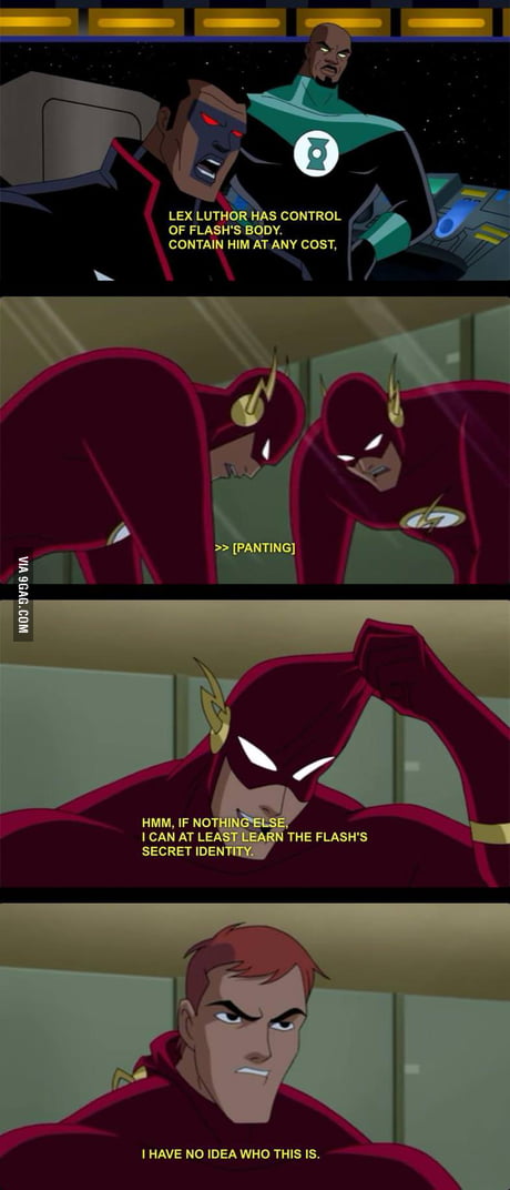 Justice league; Funny moment - 9GAG