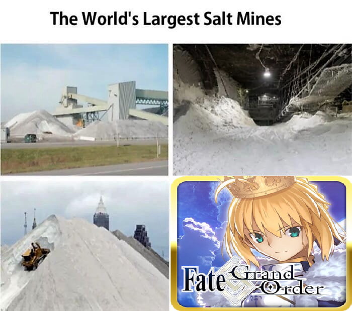 Just a little bit salty!