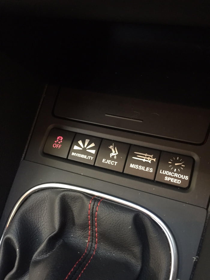 A customer got creative with there unused buttons