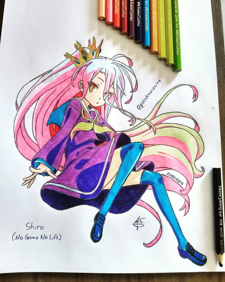 Featured image of post Easy No Game No Life Shiro Drawing