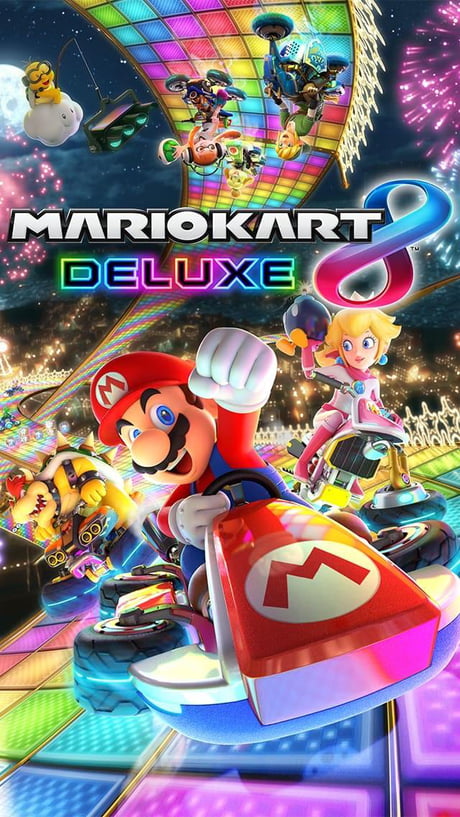 Received A Mario Kart 8 Deluxe Wallpaper In My Email As A Thanks For Playing The Game First Time I Ve Gotten Something Like This 9gag