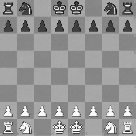 Chess but both of the kings are gay. Almost all the pieces are